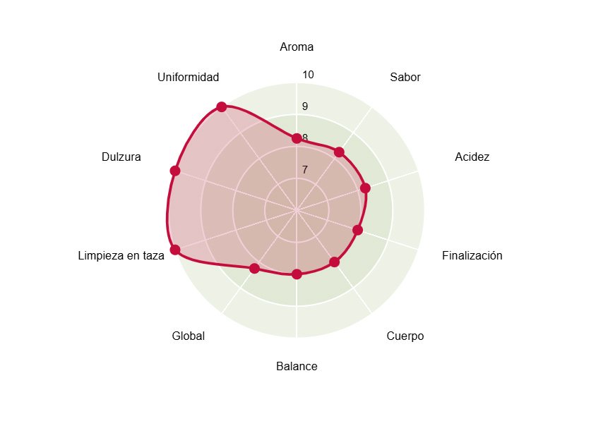Gráfica café El Salvador